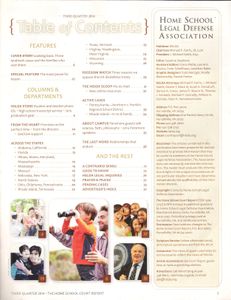 The Home School Court Report (Third Quarter 2014)