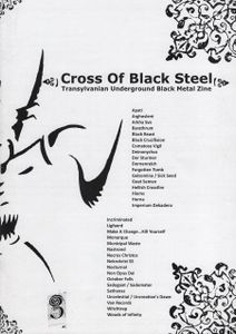 Cross Of Black Steel (Transylvanian Underground Black Metal Zine)