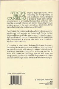 Effective Biblical Counseling