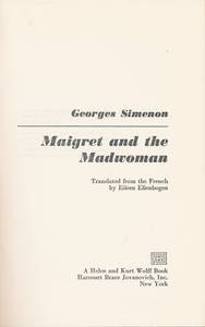 Maigret and the Madwoman