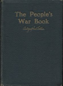 The People's War Book, Autographed Edition