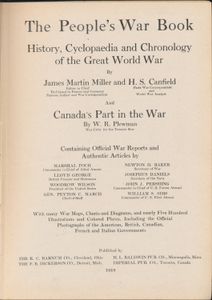 The People's War Book, Autographed Edition