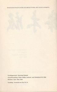 Japanische Holzschnitte - Neuerwerbungen der Sammlung Theodor Scheiwe Münster