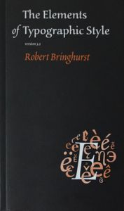 The Elements of Typographic Style