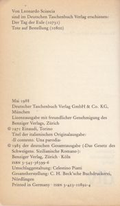 Tote Richter reden nicht
