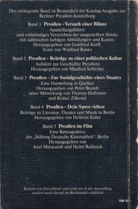 Preussen - Versuch einer Bilanz