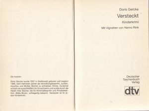 Versteckt - Kinderkrimi