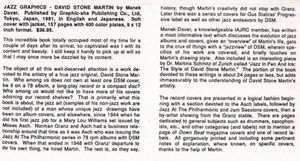 David Stone Martin - Jazz Graphics