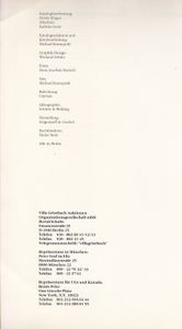 Villa Grisebach Auktionen Nr. 9 1989 - Kunst des 19. und. 20. Jahrhunderts