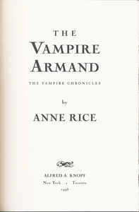 The Vampire Armand