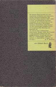 Vom Kaiserreich zum Dritten Reich - Geschichte und Geschichtswissenschaft im 20. Jahrhundert - Ein Leitfaden