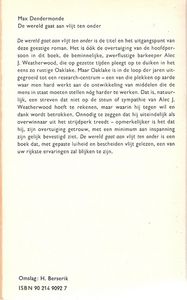 De Wereld Gaat Aan Vlijt Ten Onder