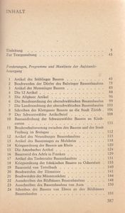 Dokumente aus dem deutschen Bauernkrieg