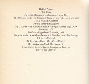 Die Brautprinzessin - S. Morgensterns klassische Erzählung von wahrer Liebe und edlen Abenteuern