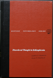 Disordered Thought in Schizophrenia