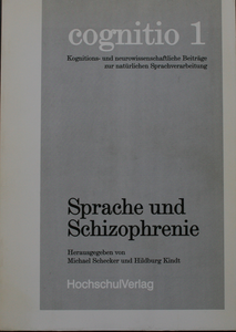 Sprache und Schizophrenie