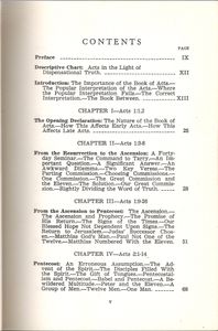 Acts Dispensationally Considered Volume I