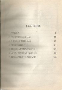The Hundred Dresses