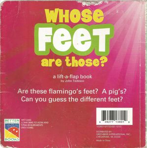 Whose Feet Are Those?