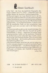 Bismarck, die großen Reden