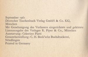 Die Atombombe und die Zukunft des Menschen - Politisches Bewußtsein in unserer Zeit