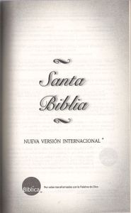 Santa Biblia (Nueva Versión Internacional)