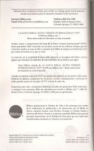 Santa Biblia (Nueva Versión Internacional)