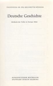 Deutsche Geschichte - Schicksale des Volkes in Europas Mitte