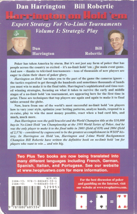 Harrington On Hold 'Em (Expert Strategy For No Limit Tournaments Volume I: Strategic Play)