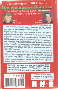 Harrington On Hold 'Em (Expert Strategy For No-Limit Tournaments Volume II: The Endgame)