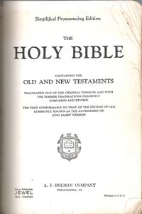 Holy Bible