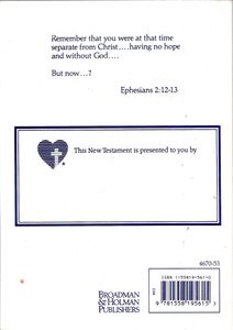 Here's Hope Jesus Cares For You (Roman Road Edition) New Testament New International Version