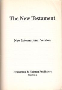 Here's Hope Jesus Cares For You (Roman Road Edition) New Testament New International Version