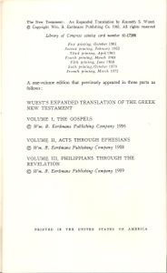 The New Testament An Expanded Translation