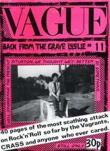Vague #11: Back From The Grave Issue