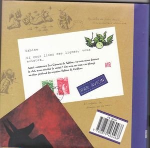 Les Carnets De Sabine - Sabine & Griffon Suite D'Une Étrange Correspondance