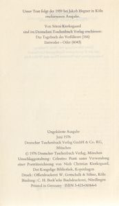 Philosophische Brosamen und Unwissenschaftliche Nachschrift