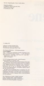 Gene - Lehrbuch der molekularen Genetik