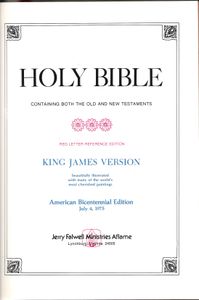 Holy Bible (American Bicentennial Edition)