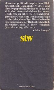 Geschichte - Vor den letzten Dingen
