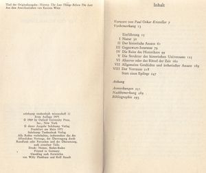 Geschichte - Vor den letzten Dingen