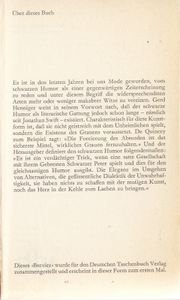 Brevier des schwarzen Humors