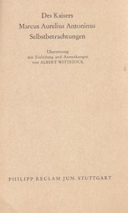 Selbstbetrachtungen