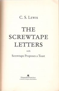 The Screwtape Letters