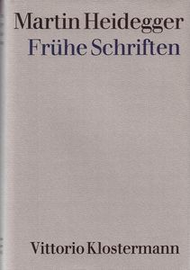 Gesamtausgabe I. Abteilung: Veröffentlichte Schriften 1910-1976. Band 1: Frühe Schriften