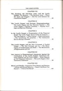 The Lord's Supper And The Bible (With Scripture Passages For One Hundred Homilies For The Communion Service)