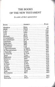 New Testament / Psalms / Proverbs