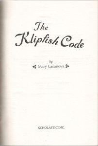 The Klipfish Code