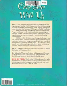 Come Sign With Us (Sign Language Activities For Children) (Revised Edition)