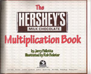 The Hershey's Milk Chocolate Multiplication Book